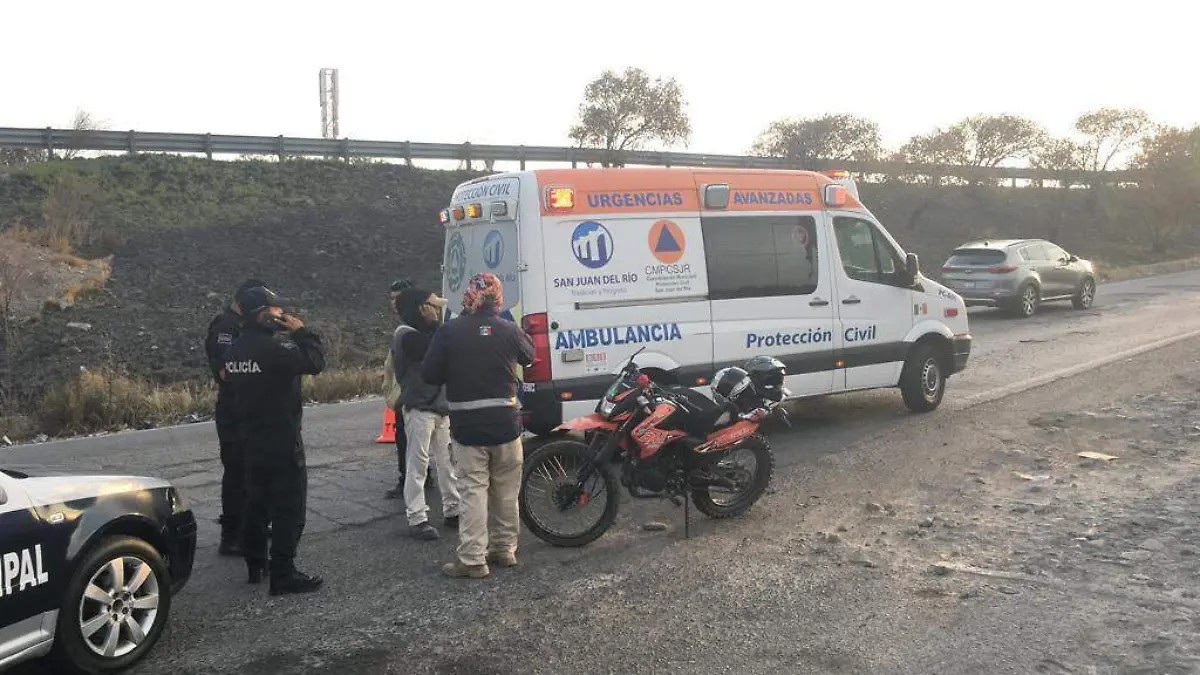 15 MARZO. El motociclista